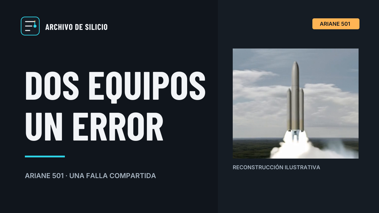 Ariane 501: por qué fallaron los dos equipos de orientación